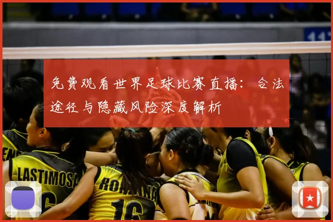 免费观看世界足球比赛直播：合法途径与隐藏风险深度解析